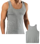 2 ADET ERKEK 100 PAMUK ASKILI KLASİK ATLET - 9