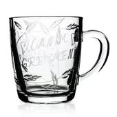 DECOCIA 340cc Öğretmenler Gününe Özel Canım Öğretmenim Yazılı Cam Kupa thumbnail 1