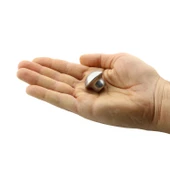 Mantar Düğme Kulp Çekmece Dolap Kapak Kulpu Kulbu Krom Tek Vidalı Metal Kulpları (10 ADET) - 4