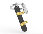 Metalmorphose Snowboard Anahtarlık - 1