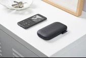 Lexon Powersound Deri Kablosuz Şarj Cihazı ve Bluetooth Hoparlör- Siyah - 8