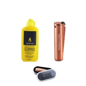 İsme Kişiye Özel Clipper Benzinli Çakmak ve 80 ml Benzin Seti - 1