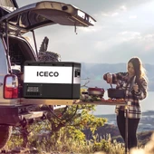 ICECO TCD45 12/24Volt 45 Litre Çift Bölmeli Outdoor Kompresörlü Oto Buzdolabı/Dondurucu - 4