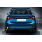 Skoda Octavia 4 Sedan 2021-2024 Arka Tampon Sol Reflektör 5E7945105 - 1