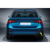 Skoda Octavia 4 Sedan 2021-2024 Arka Tampon Sağ Reflektör 5E7945106 thumbnail 1