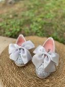 GALA  önü fiyonklu simli ayakkabı thumbnail 2