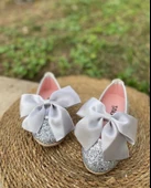 GALA  önü fiyonklu simli ayakkabı thumbnail 4