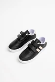 Pembe Potin Rahat Taban Cırtlı Çocuk Sneakers 001-700-23 - 5