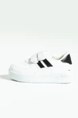 Pembe Potin Rahat Taban Cırtlı Çocuk Sneakers 001-700-23ÇT - 2