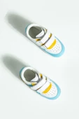 Pembe Potin Rahat Taban Cırtlı Çocuk Sneakers 001-700-23ÇT - 12