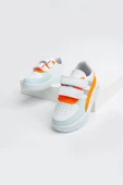 Pembe Potin Rahat Taban Cırtlı Çocuk Sneakers 001-700-23ÇT - 7