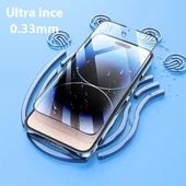 Polham Montaj Aparatlı 0.3MM iPhone 14 Pro 6.1 Ful Kaplama Kırılmaz Ekran Koruyucu, 9H Dayanıklı - 2