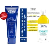 TODAYS CLİNİCALS Onarıcı Krem - Retinol 100 ml + Güneş Sütü 50 + Spf Yüksek Koruma Leke Karşıtı 100 ml - 1