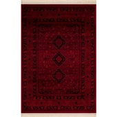 Afgan Türkmen Otantik Desenli Dokuma Salon ve Oturma Odası Halısı 2959H_ZS77 - 6