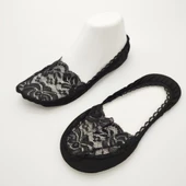 Bayan Dantelli Babet Çorap - 2