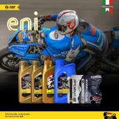 ENİ İ-RİDE RACİNG 5W40 SENTETİK MOTOSİKLET YAĞI - 1 LİTRE - 4