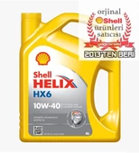 SHELL HELİX HX6 10W40 - 4  LİTRE - 1