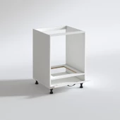 Kenzlife ankastre modülü kabini malik ejder byz fırın ocak dolabı kapaklı ayarlı ayaklı - 3