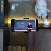 Polham Mandal Klipli Mutfak Dolabı, Masa İçin Telefon Tutucu, Taşınabilir Çok Fonksiyonlu Tutucu - 3