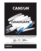 Canson Graduate Siyah Çizim Defteri 120g A5 - 1