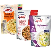 Yayla Meksıka Pılakı 400Gr+Nohutlu Bulgur Pılavı 250Gr+Ezogelın Corba 250Gr - 3