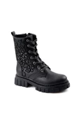 Walkenzo 2515 Kız Çocuk Kaymaz Taban Postal Bot - 1