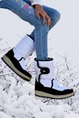 Walkenzo Lepetit 2236 Kız Çocuk İçi Kürklü Termal Kar Botu - 2