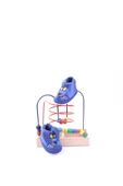 Dr Terlik 689 Erkek Çocuk Lacivert Emoji Desenli Ev-Halı Ayakkabısı - 1
