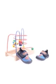 Gezer 03148 Erkek Bebek Günlük Cırtlı Panduf Ayakkabı - 1
