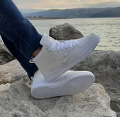 Lotto Berwıck HI Beyaz Boğazlı Spor Ayakkabı - 1