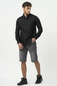 No Fear Orijinal Erkek Gömlek Siyah - 3