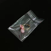 10x25+5 cm (10x30) 500 Adet - Şeffaf Bantlı Yapışkanlı OPP Jelatin Poşet - 3