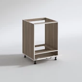 Kenzlife ankastre modülü kabini malik ejder crd fırın ocak dolabı kapaklı ayarlı ayaklı thumbnail 3