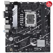 ASUS PRIME B760M-K D4 DDR4 5333MHz(OC) RGB M.2 mATX 1700p - 2