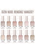 Oje Nude 4'lü 50.set 101-763-759-765 ( 5'li Maske Hediyeli) - 2