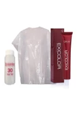 Saç Boyası Tüp 60 Ml - 8.34 Açık Kumral Dore Bakır + 30 Volüm Peroksit + Boya Naylonu - 1