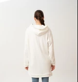 Nors Frig Kapüşonlu Tunik Sweatshirt Ekru - 3