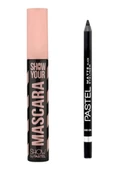Show By Show Your Black Mascara + Matte Eyeliner 320 + Tekli Far Hediye - 1