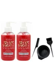 Jeans Color Saç Boyası Somon 250ml 2ad Ve Fluweel Saç Boya Kabı Seti - 1