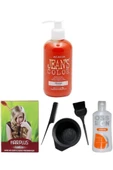 Saç Boyası Turuncu 250 ml - Saç Açıcı - Boya Temizleyici Ve Fluweel Boya Seti 869900100973132 - 1