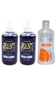 Saç Boyası Mavi 250ml 2ad Ve Ossion Boya Temizleyici 200ml - 1