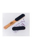 Ahşap Topuk Törpüsü-pedikür Spatulası + 5 Adet Törpü Kağıdı - 1
