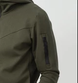 Nors Njord Kapüşonlu Sweatshirt Haki - 5