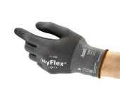 Ansell Hyflex 11-840 Köpük Nitril Genel Amaçlı İş Eldiveni - 1