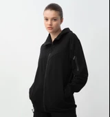 Nors Njord Kapüşonlu Sweatshirt Siyah - 6