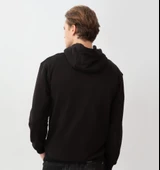 Nors Aesir Kapüşonlu Sweatshirt Siyah - 2