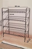 Digithome Metal Ayakkabılık ve Çok Amaçlı 4 Katlı Raf – Nİ22AYK001-SYH C1-1-140 - 3