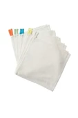 IKEA Çocuk Beyaz Krama 10 Adet 30x30 Cm Havlu Seti Bebek El Havlusu Peçete - 3