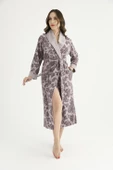 Jakarlı Lakoste Bambu Cotton Bayan Sabahlık - 6
