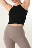 DoReMi Seamless Örme Halter Yaka Büstiyer - 8